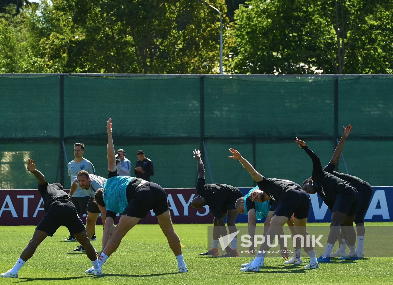 Russia World Cup England Training