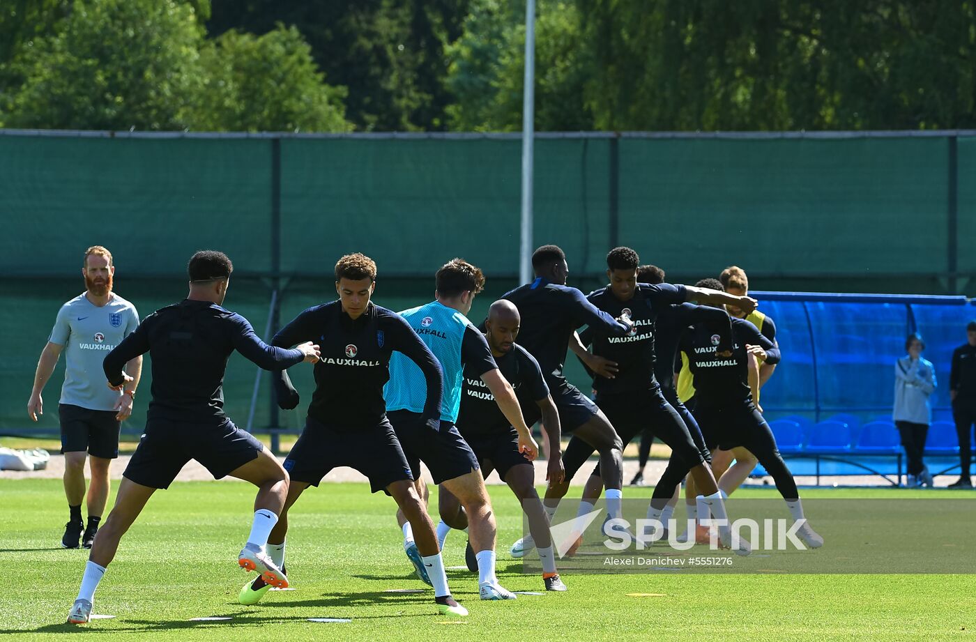 Russia World Cup England Training