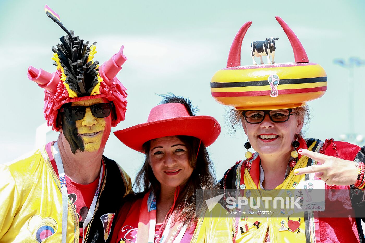 Russia World Cup Belgium - Tunisia