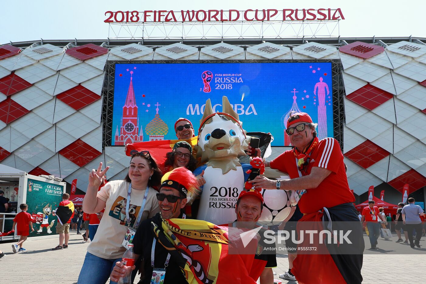 Russia World Cup Belgium - Tunisia