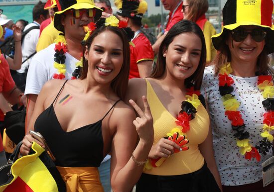 Russia World Cup Belgium - Tunisia