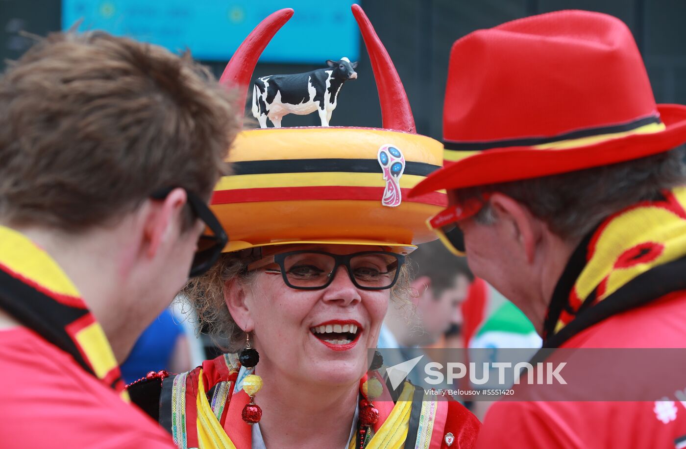 Russia World Cup Belgium - Tunisia