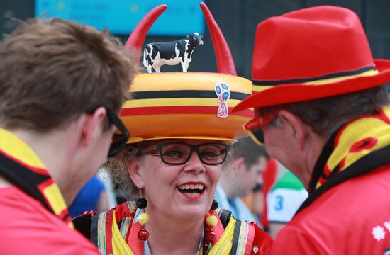 Russia World Cup Belgium - Tunisia