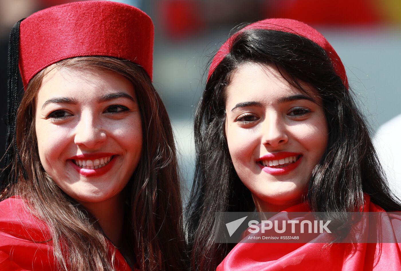 Russia World Cup Belgium - Tunisia