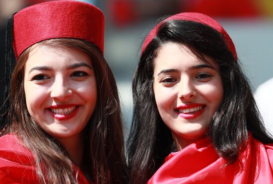 Russia World Cup Belgium - Tunisia