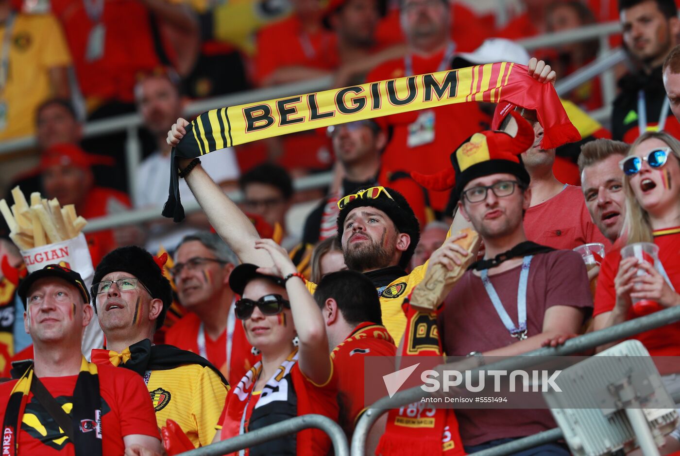 Russia World Cup Belgium - Tunisia