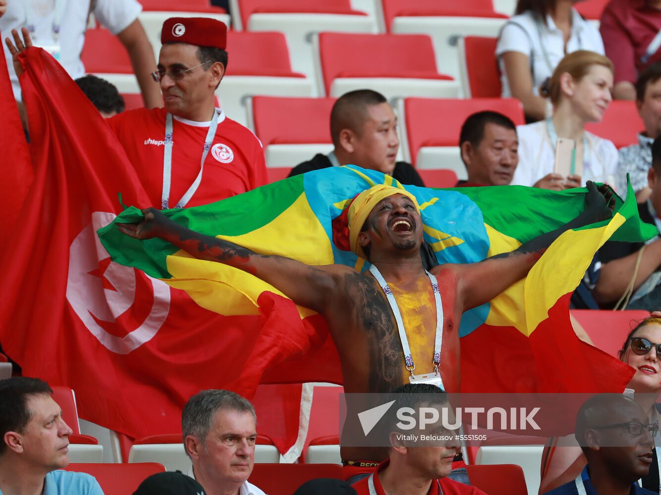 Russia World Cup Belgium - Tunisia