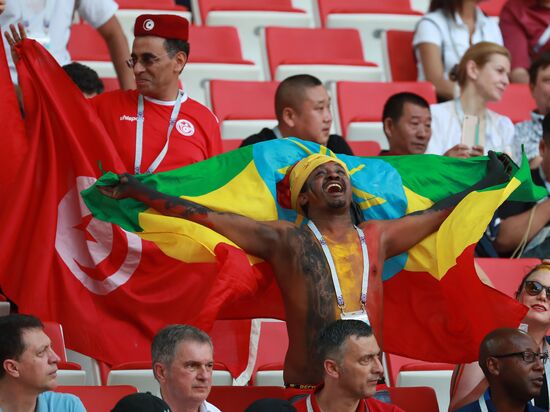 Russia World Cup Belgium - Tunisia
