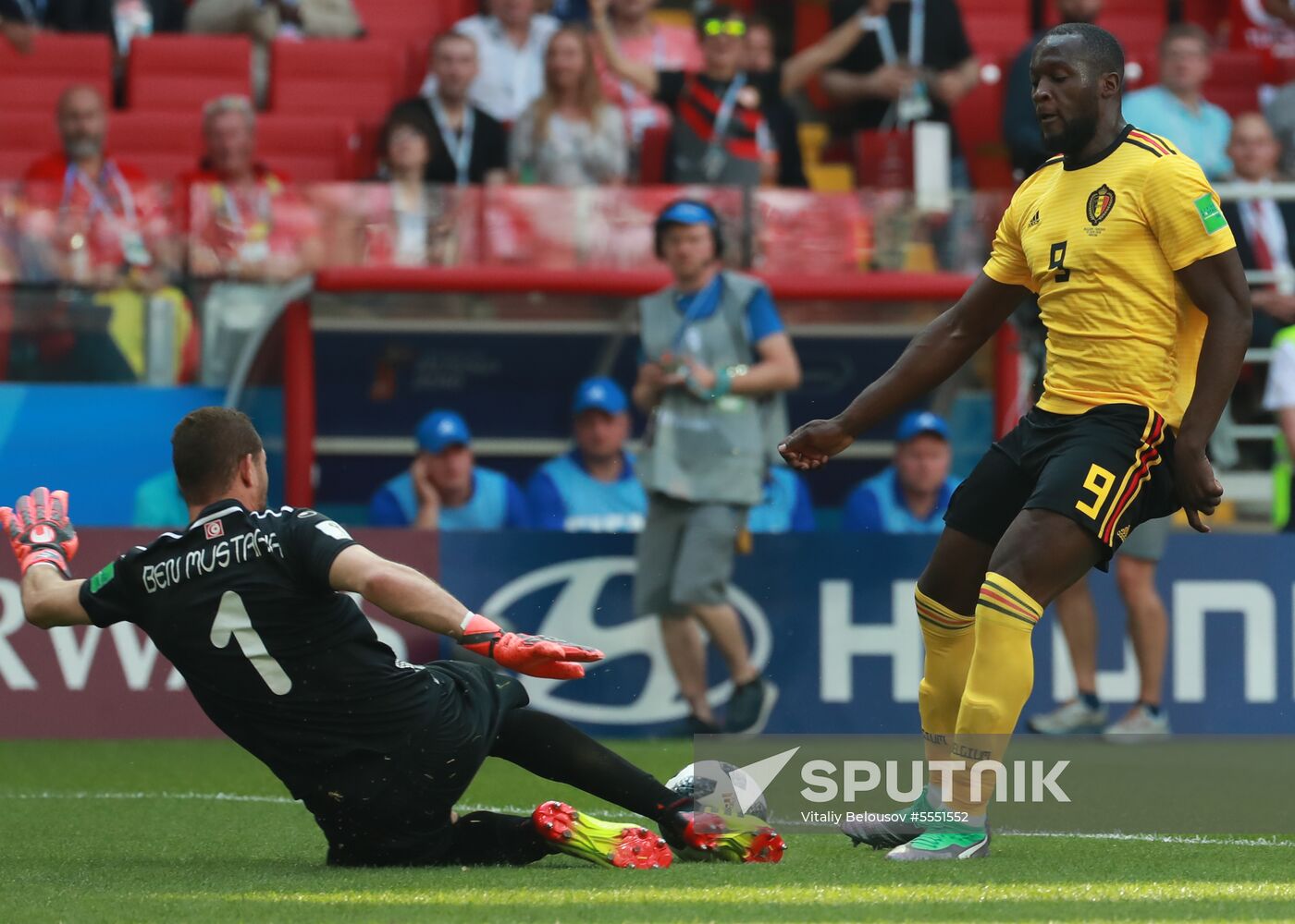 Russia World Cup Belgium - Tunisia