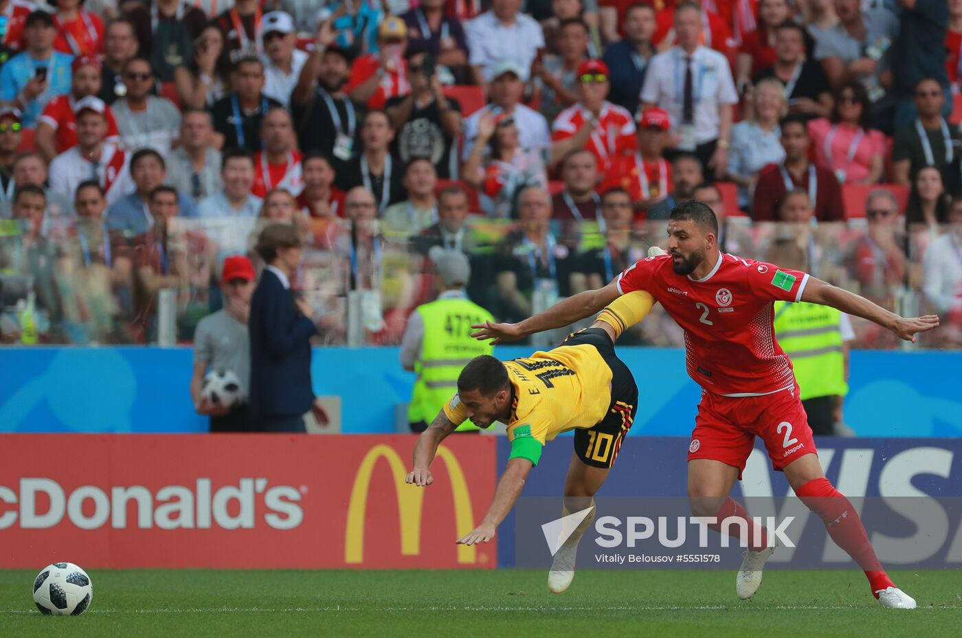 Russia World Cup Belgium - Tunisia