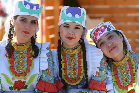 Sabantuy festival in Kazan