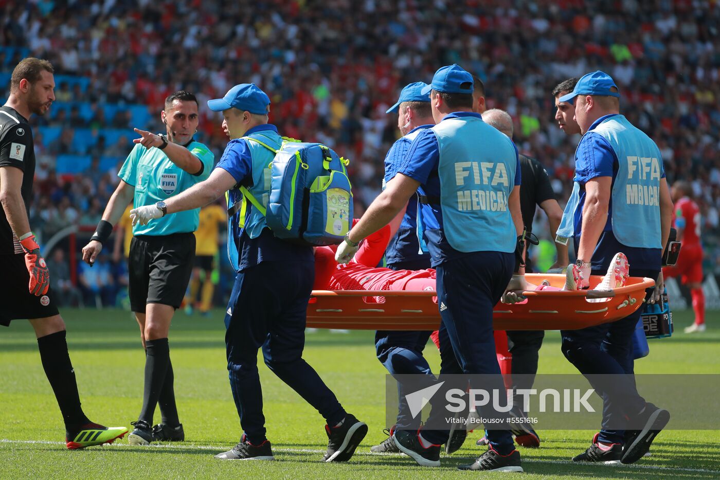Russia World Cup Belgium - Tunisia