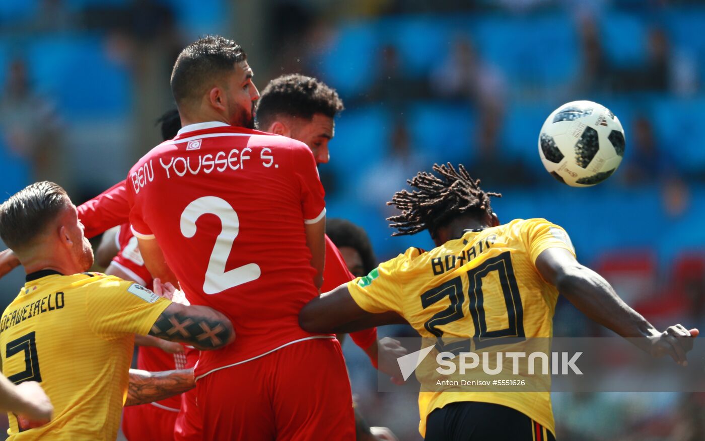 Russia World Cup Belgium - Tunisia