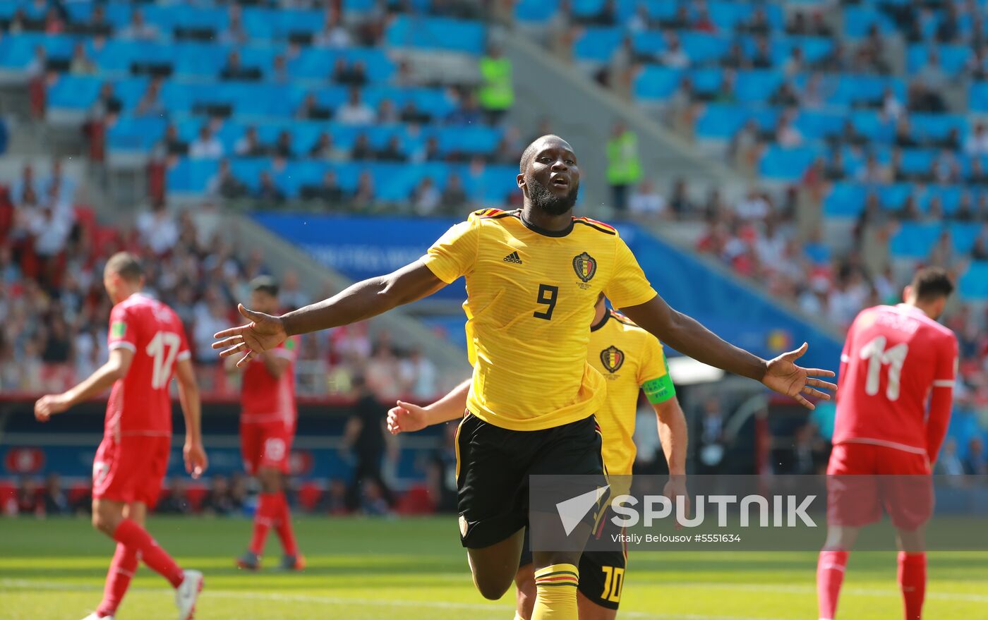 Russia World Cup Belgium - Tunisia