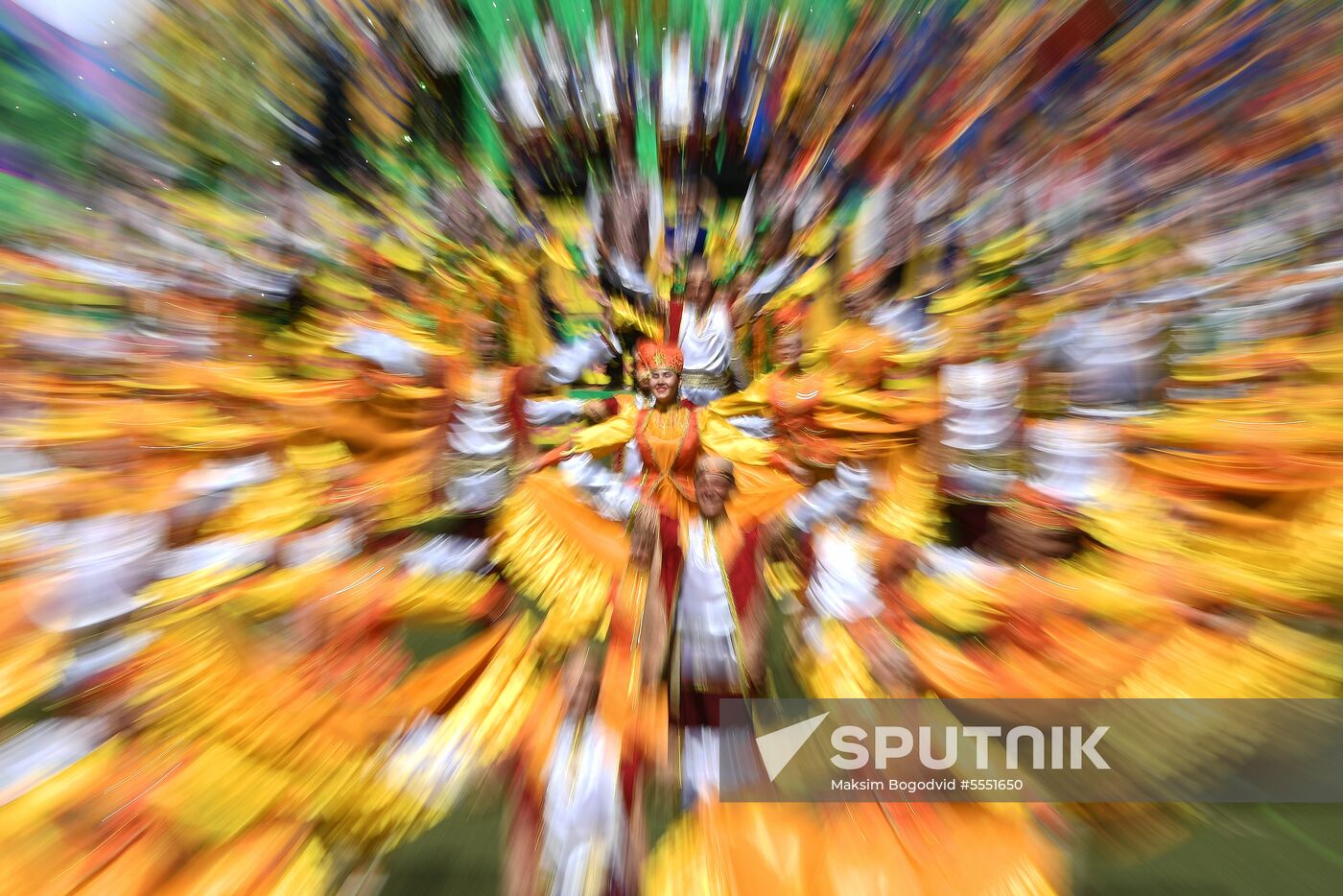 Sabantuy festival in Kazan