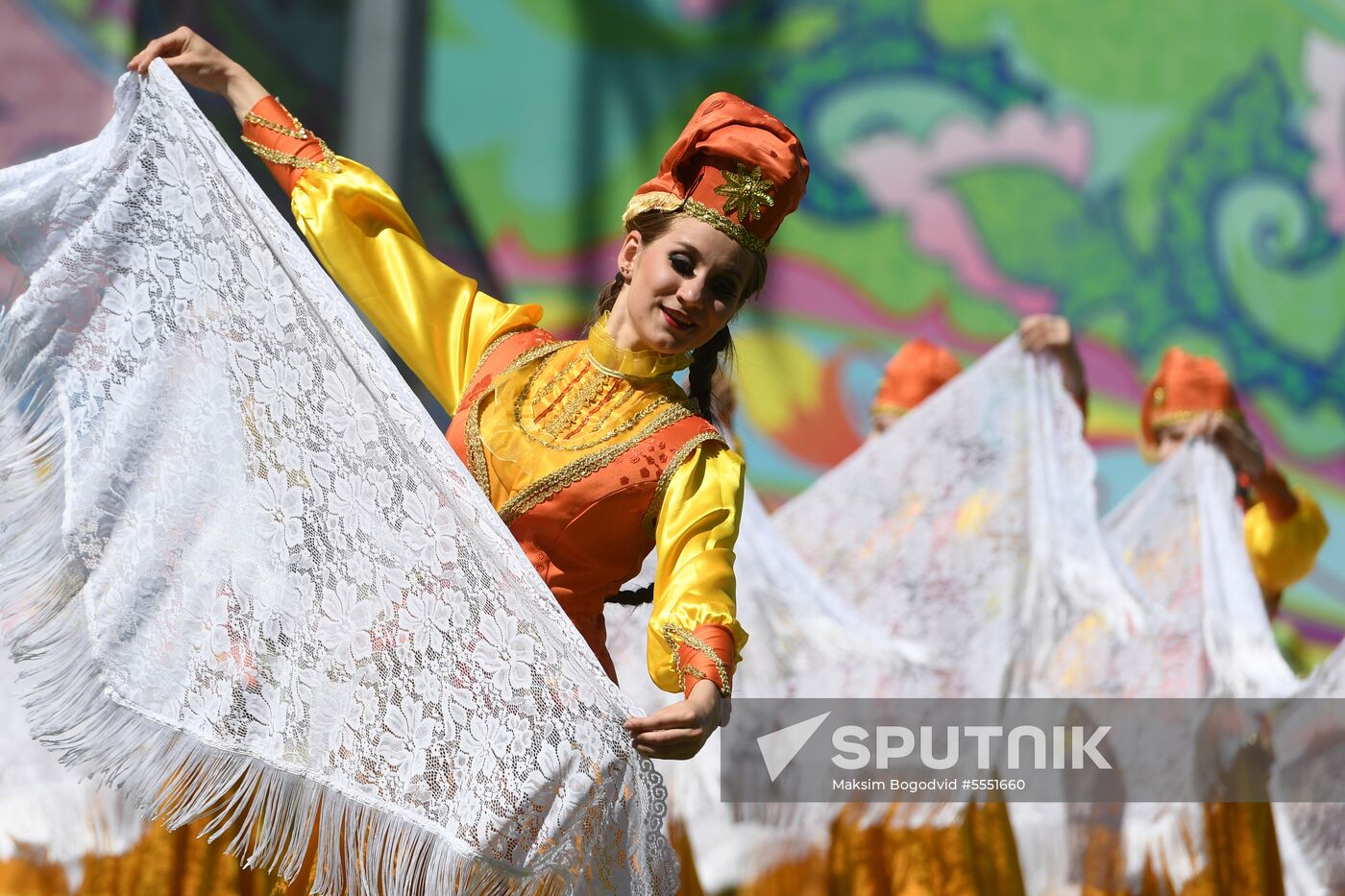 Sabantuy festival in Kazan