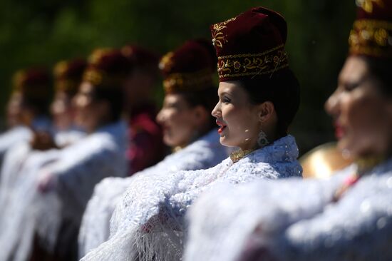Sabantuy festival in Kazan