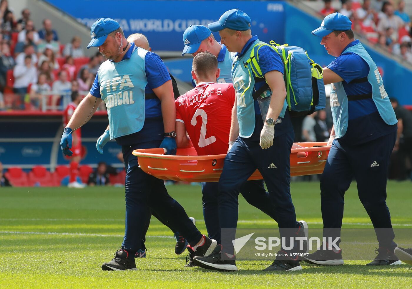 Russia World Cup Belgium - Tunisia