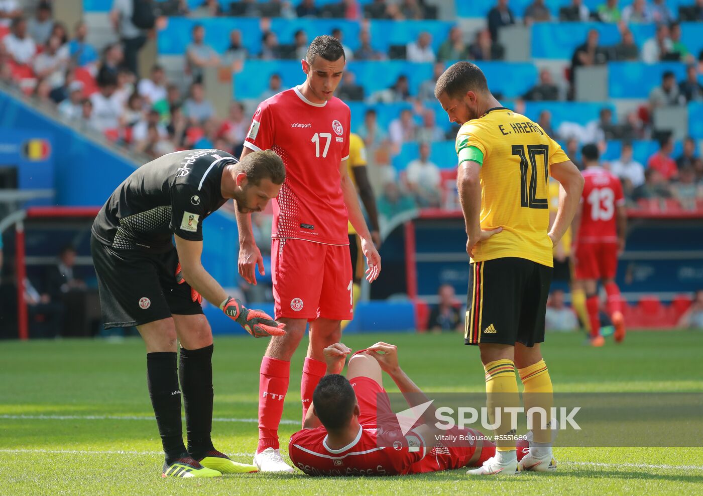 Russia World Cup Belgium - Tunisia