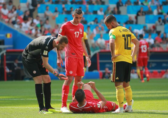 Russia World Cup Belgium - Tunisia