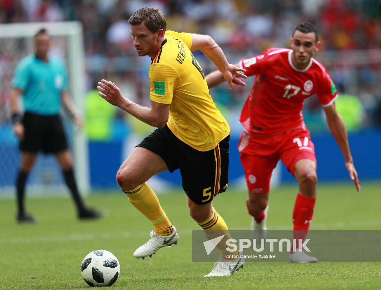 Russia World Cup Belgium - Tunisia