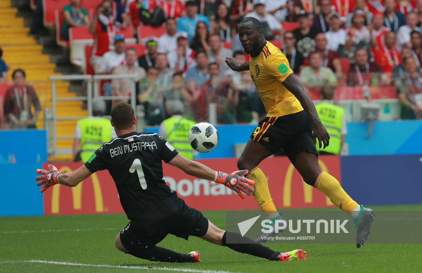 Russia World Cup Belgium - Tunisia