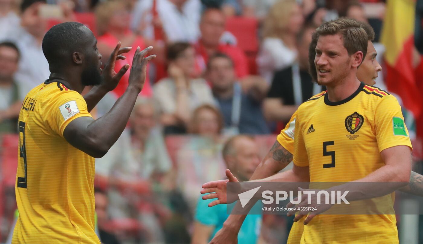 Russia World Cup Belgium - Tunisia