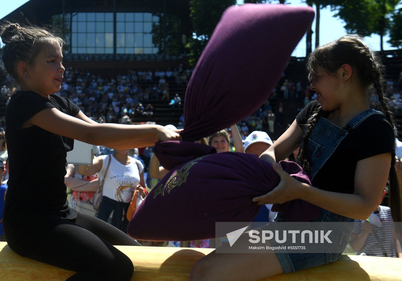 Sabantuy festival in Kazan
