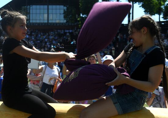 Sabantuy festival in Kazan