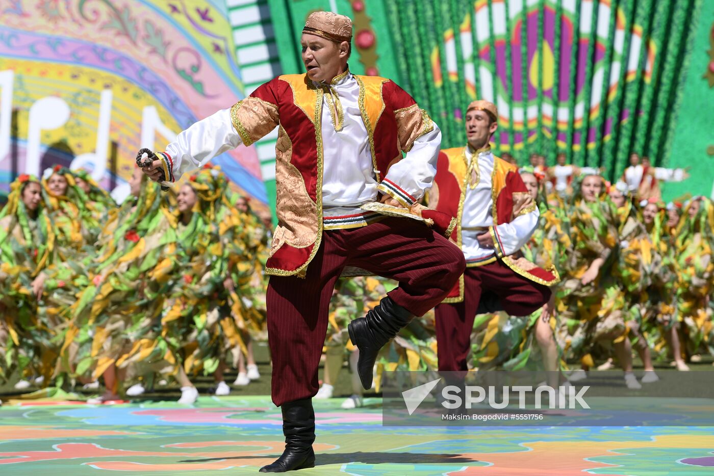 Sabantuy festival in Kazan