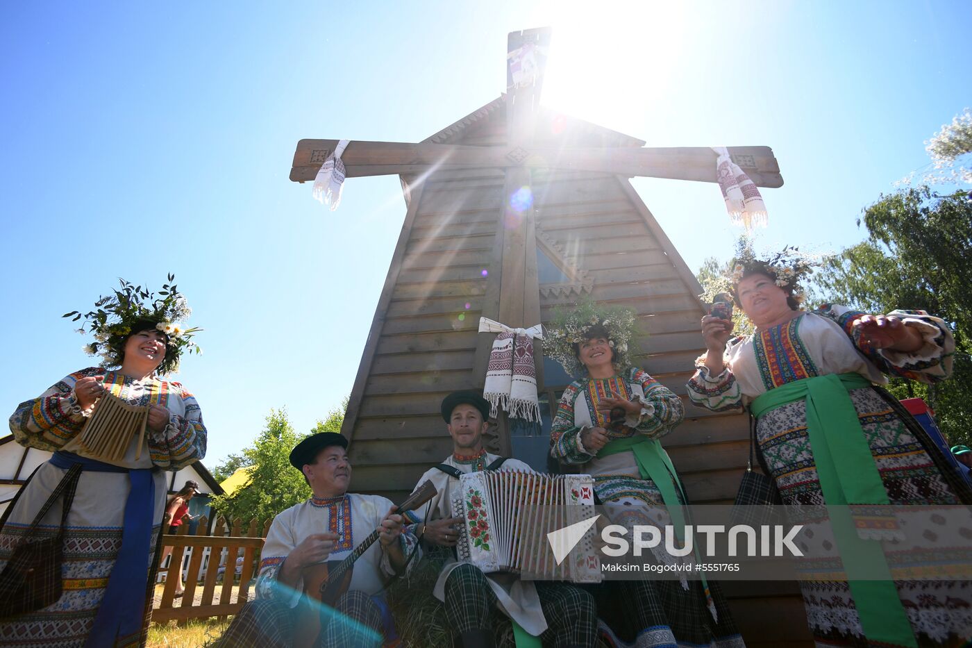 Sabantuy festival in Kazan