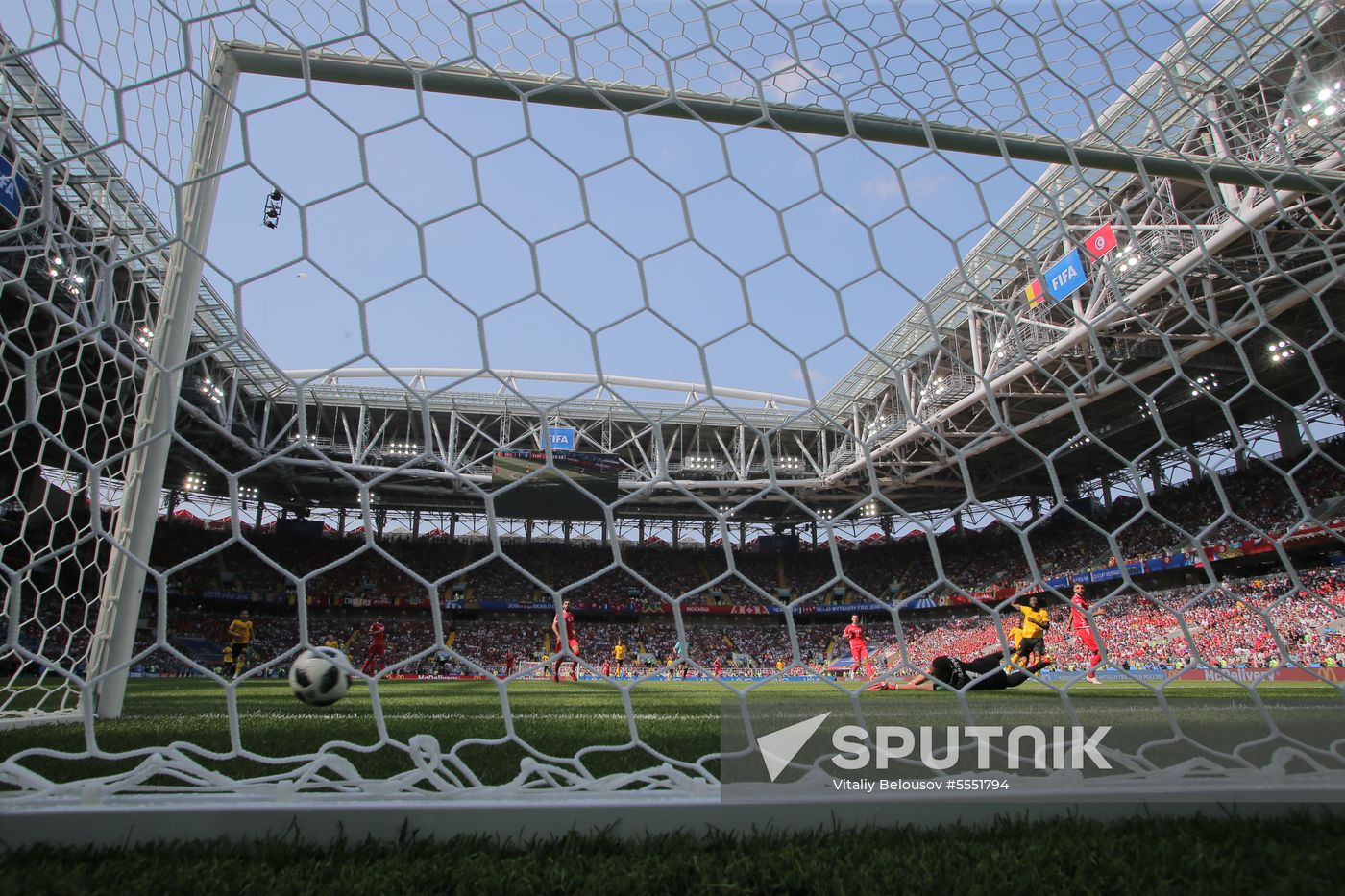 Russia World Cup Belgium - Tunisia