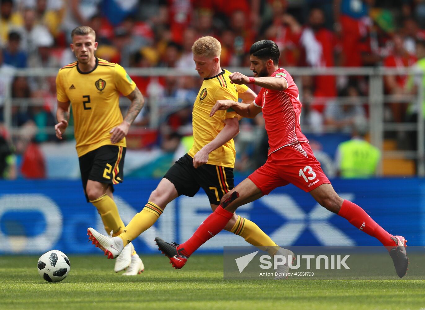 Russia World Cup Belgium - Tunisia