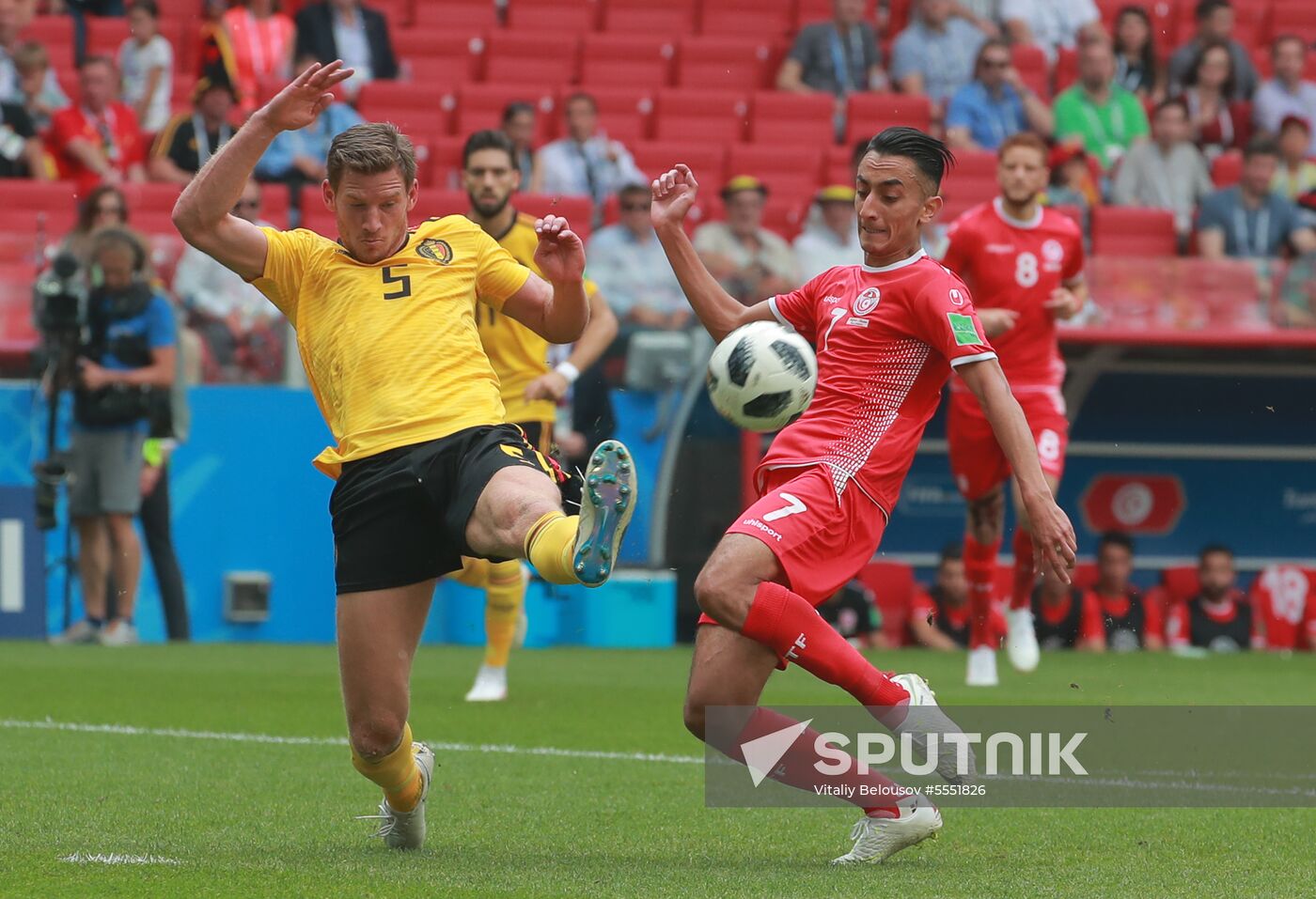 Russia World Cup Belgium - Tunisia