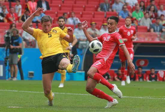Russia World Cup Belgium - Tunisia