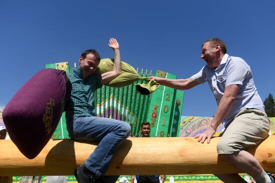 Sabantuy festival in Kazan