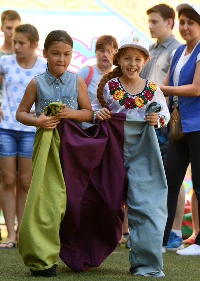 Sabantuy festival in Kazan