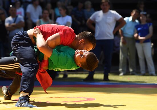 Sabantuy festival in Kazan