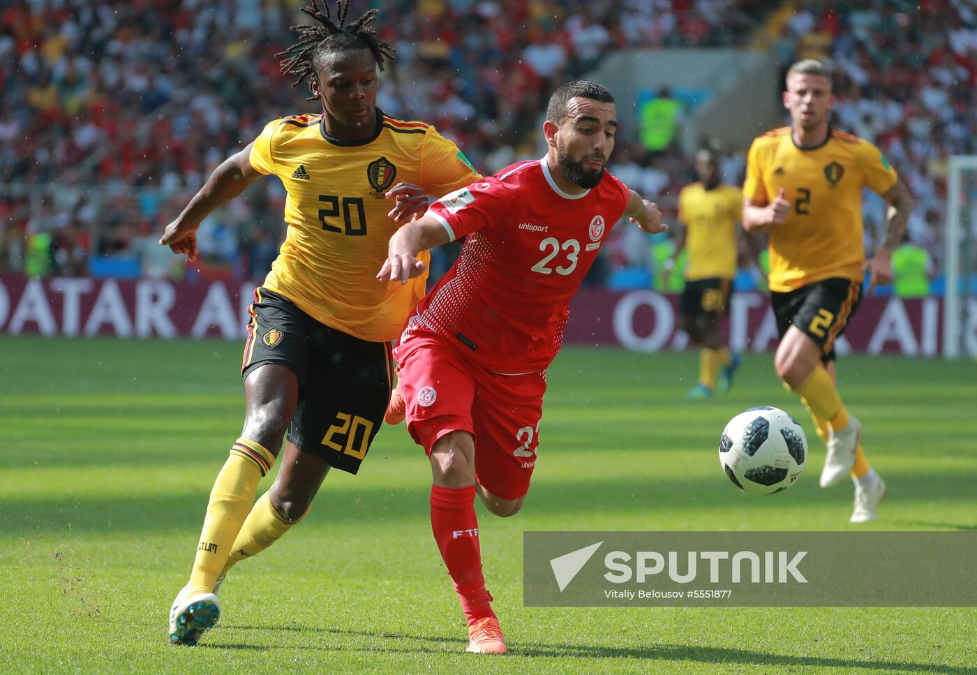 Russia World Cup Belgium - Tunisia