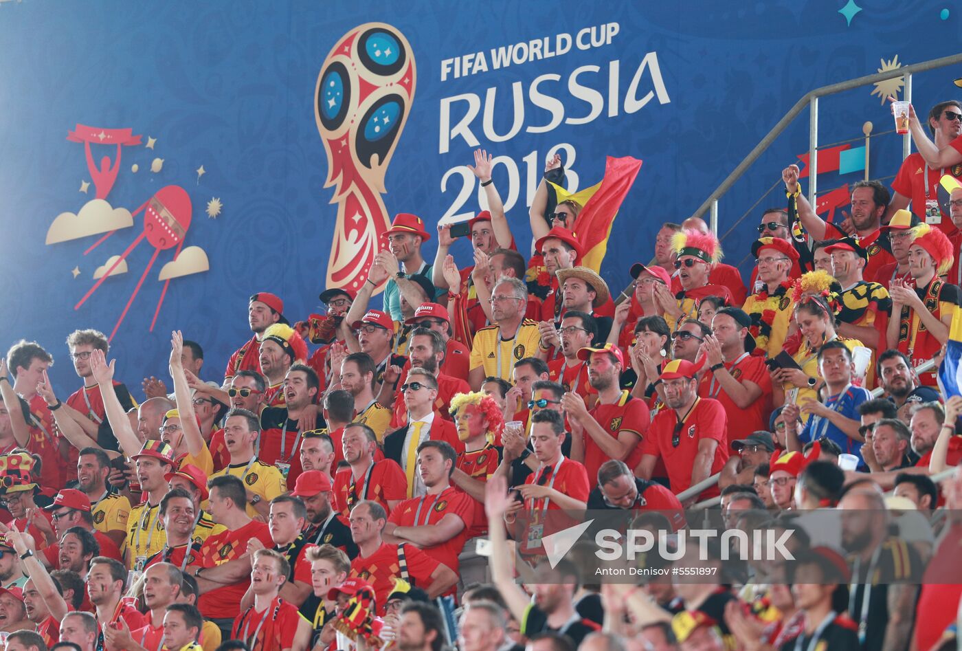 Russia World Cup Belgium - Tunisia