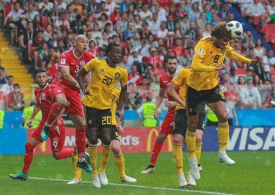 Russia World Cup Belgium - Tunisia