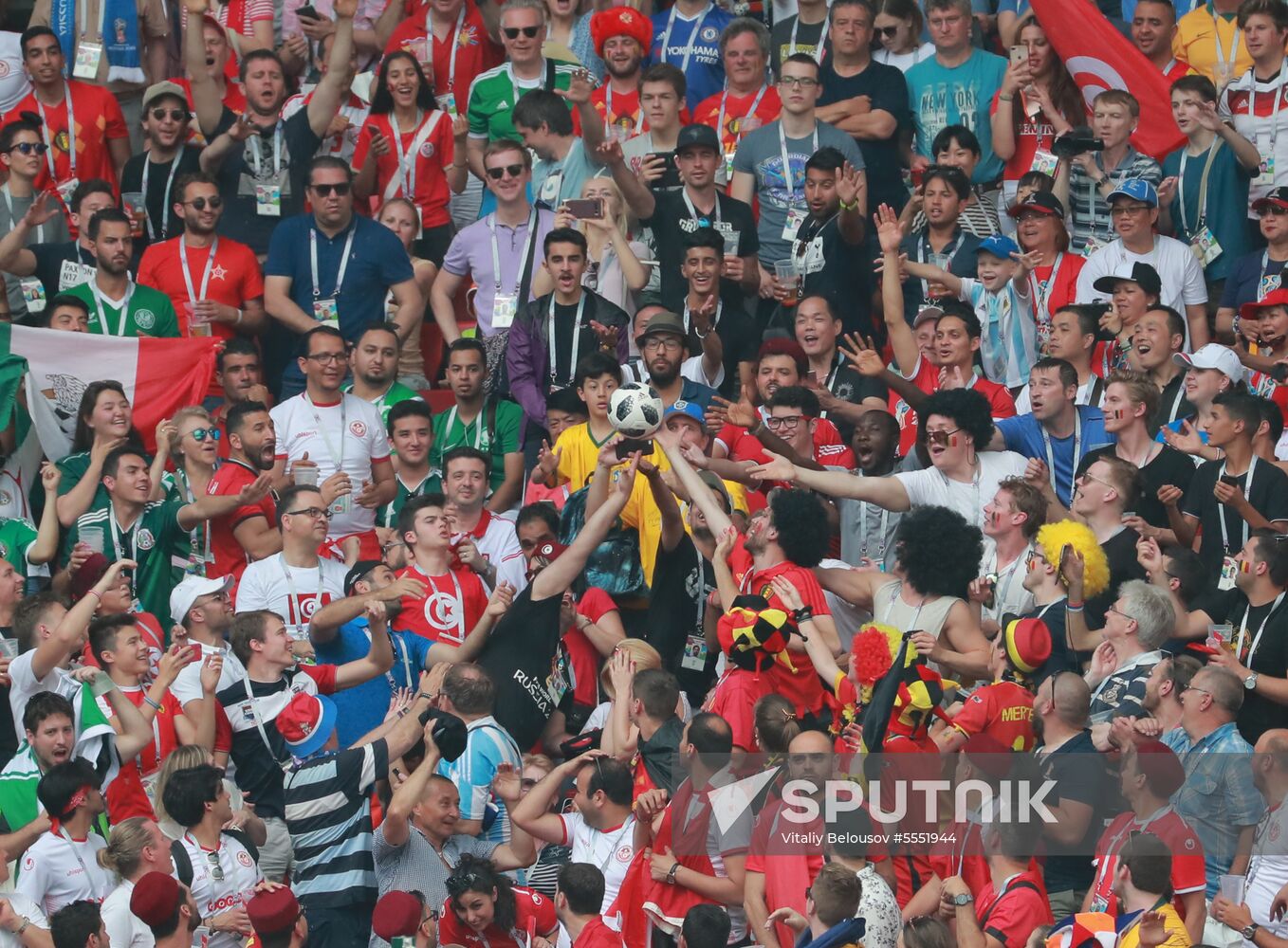 Russia World Cup Belgium - Tunisia