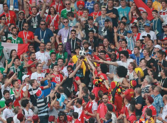 Russia World Cup Belgium - Tunisia