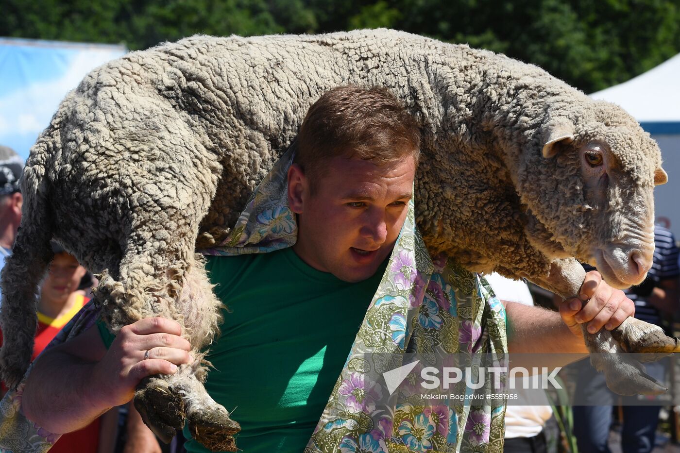 Sabantuy festival in Kazan