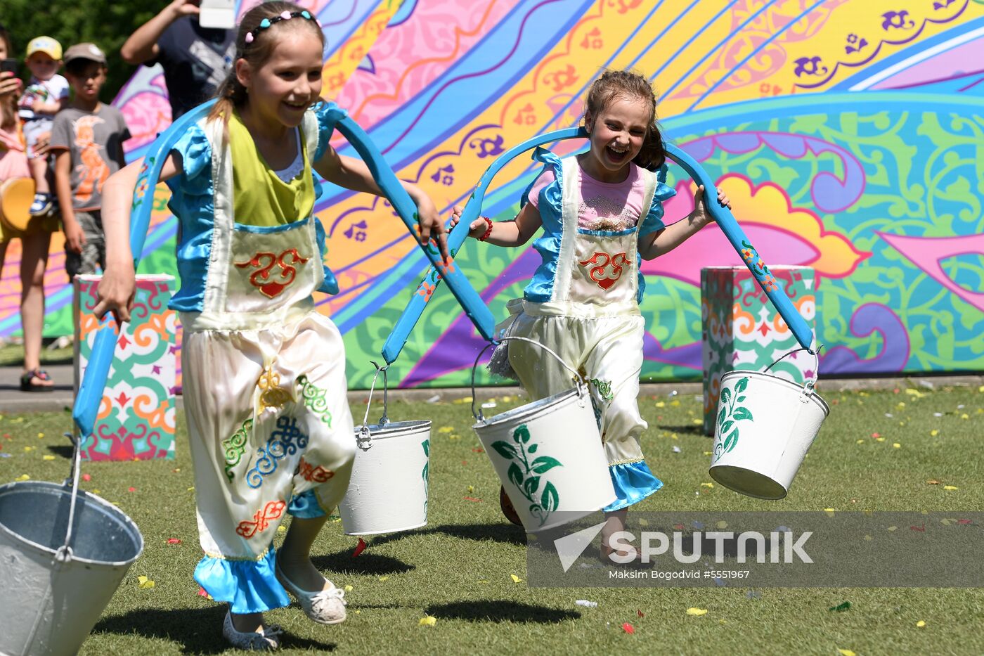 Sabantuy festival in Kazan
