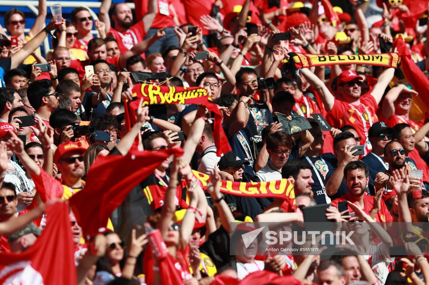 Russia World Cup Belgium - Tunisia