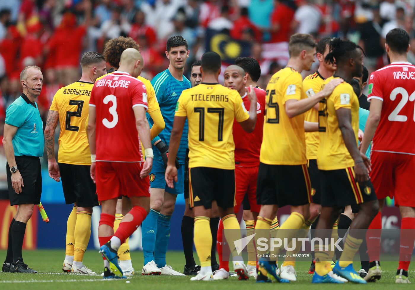 Russia World Cup Belgium - Tunisia