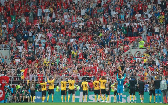 Russia World Cup Belgium - Tunisia