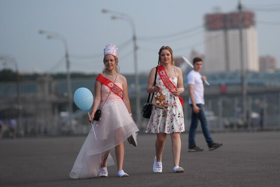 Moscow graduation party 2018