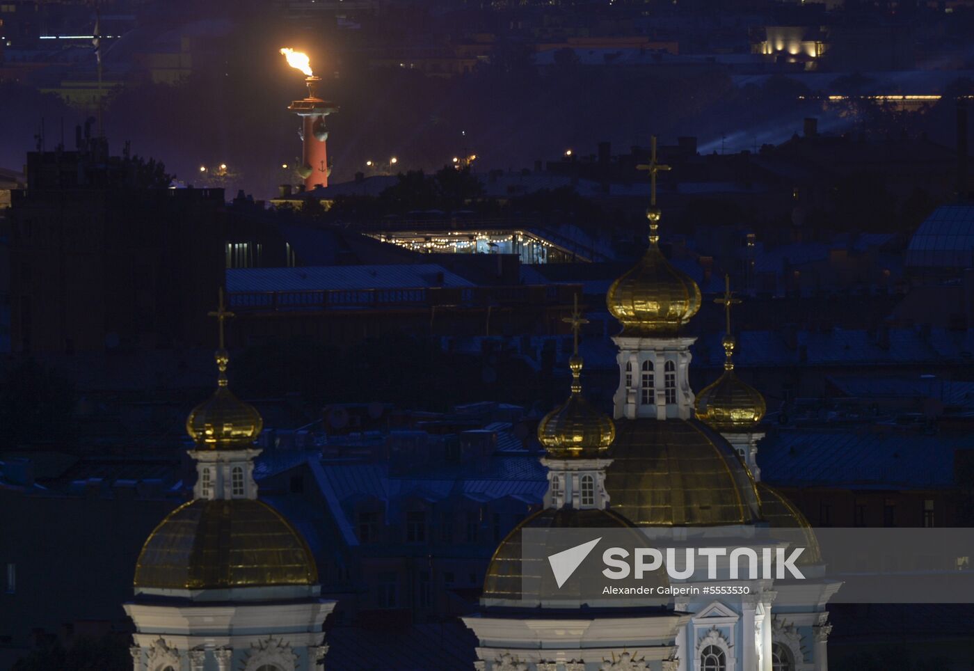Scarlet Sails festival for high school graduates in St. Petersburg